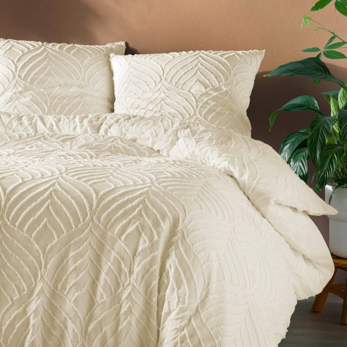 Parure De Lit Heltie Ivoire 240x220 Cm