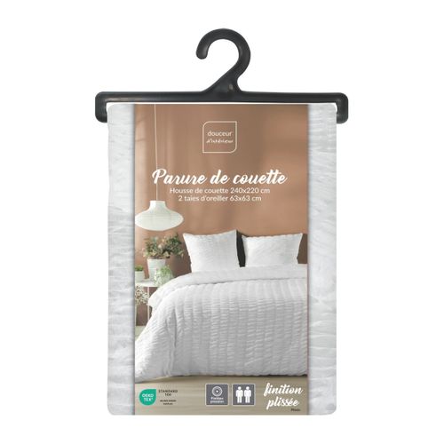 Parure De Lit Plissia 240x220 Cm