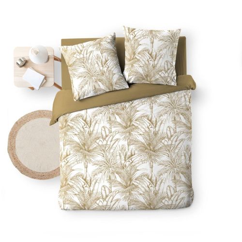 Parure De Lit 3 Pièces "dune" 240x220cm Naturel