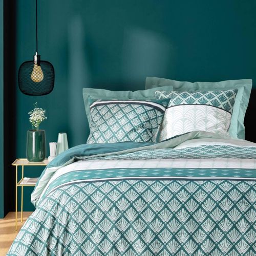 Parure De Lit Stria Emeraude 240x220