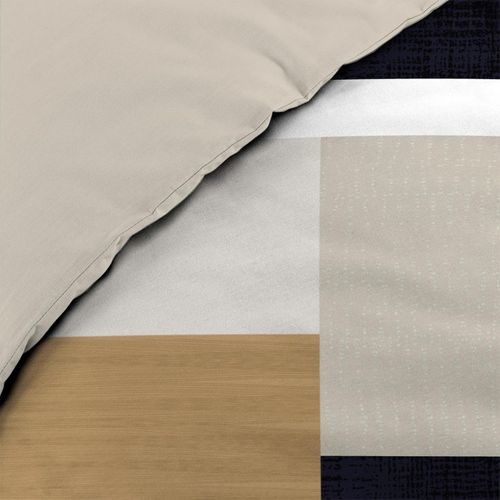 Parure De Lit 3 Pièces "ulysse" 260x240cm Multicolore