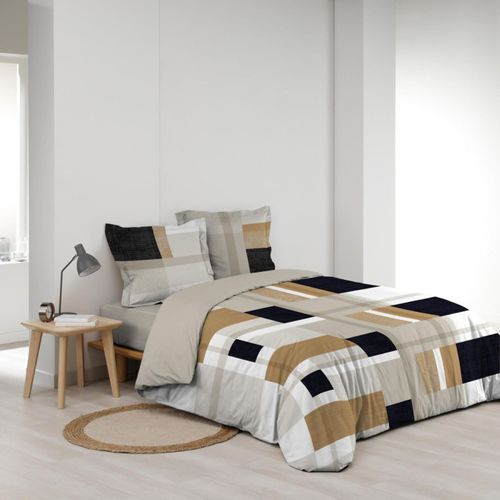 Parure De Lit 3 Pièces "ulysse" 260x240cm Multicolore