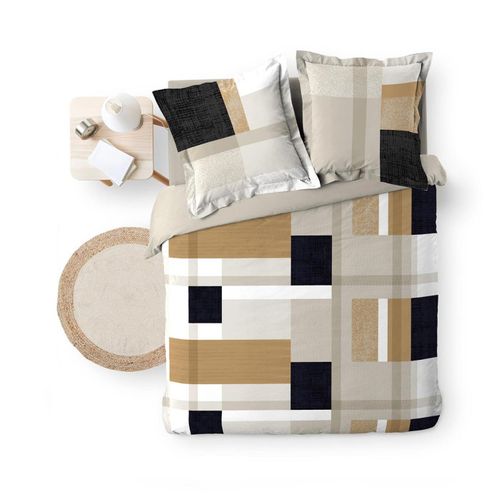 Parure De Lit 3 Pièces "ulysse" 260x240cm Multicolore