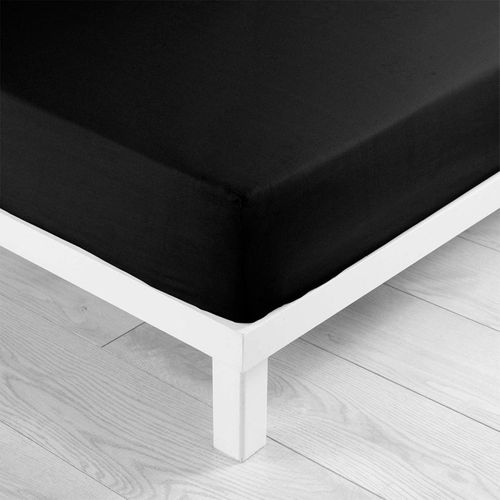 Drap Housse Microfibre Oscar Noir 140x190 Cm