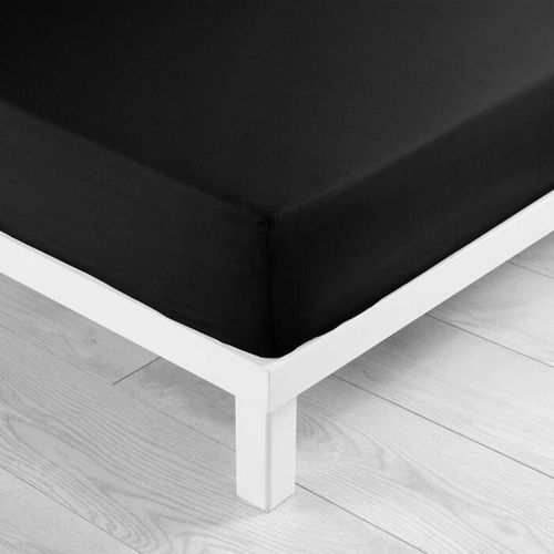 Drap Housse Microfibre Oscar Noir 140x190 Cm
