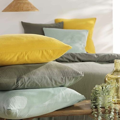 Parure De Lit Gaze De Coton Angelia Rose 140x200 Cm