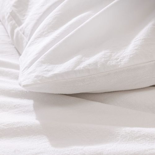 Parure De Lit Meline Blanc 260x240 Cm