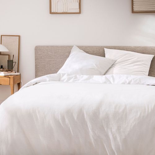 Parure De Lit Meline Blanc 260x240 Cm