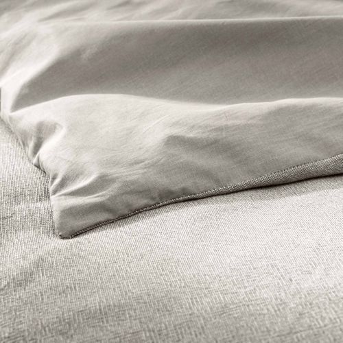 Parure De Lit Meline Anthracite 260x240 Cm