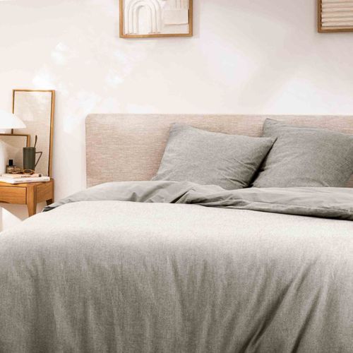 Parure De Lit Meline Anthracite 260x240 Cm