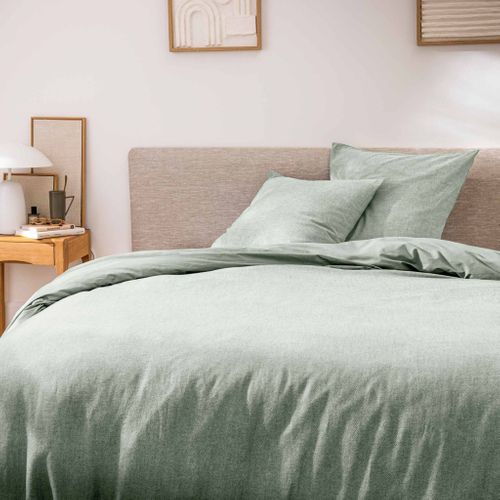 Parure De Lit Meline Sauge 260x240 Cm