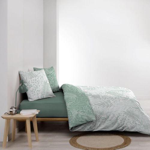 Parure De Lit 3 Pièces "cassia" 240x220cm Sauge