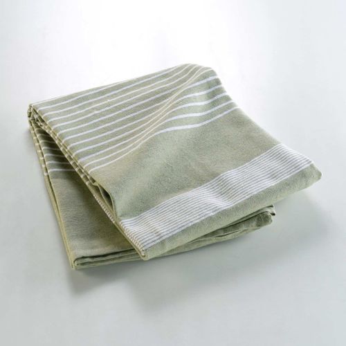 Couvre-lit Tissé Imprimé "adele" 240x260cm Sauge