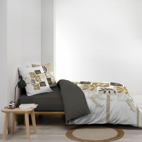 Housse De Couette 240 X 220 Cm + 2 Taies – Coton 57 Fils – Utopia