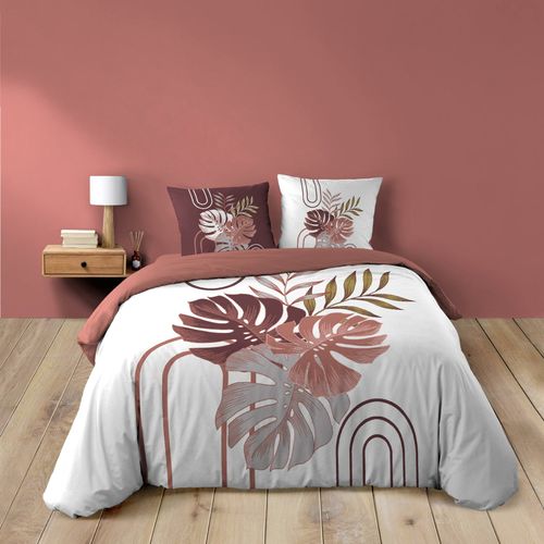 Housse De Couette 240 X 220 Cm + 2 Taies – Coton 42 Fils – Astria