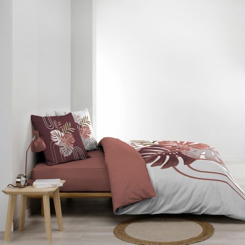 Housse De Couette 240 X 220 Cm + 2 Taies – Coton 42 Fils – Astria