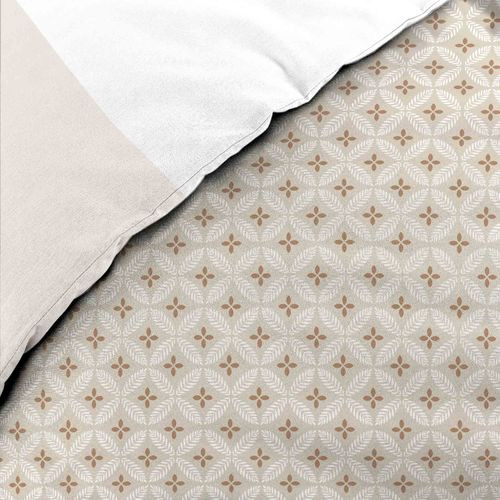 Housse De Couette Réversible 240x220 Cm + 2 Taies – Coton 42 Fils – Natacha