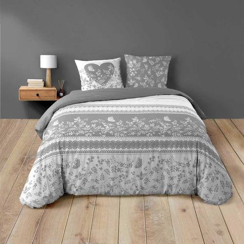 Housse De Couette 200 X 200 Cm + 2 Taies – Coton 42 Fils – Modèle Annie