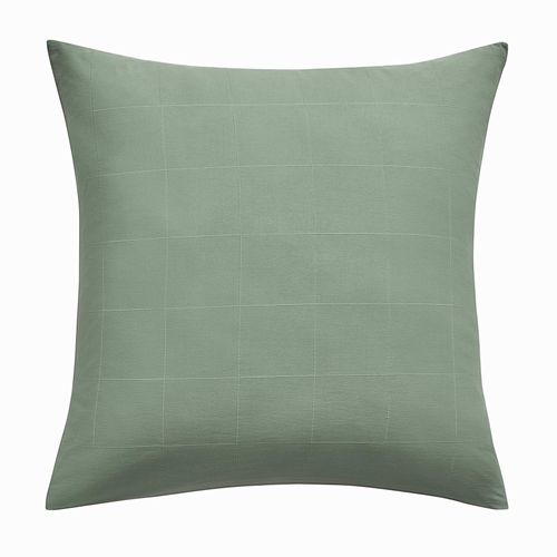 Parure De Lit Coton Lavé Linella Sauge 240x220 Cm