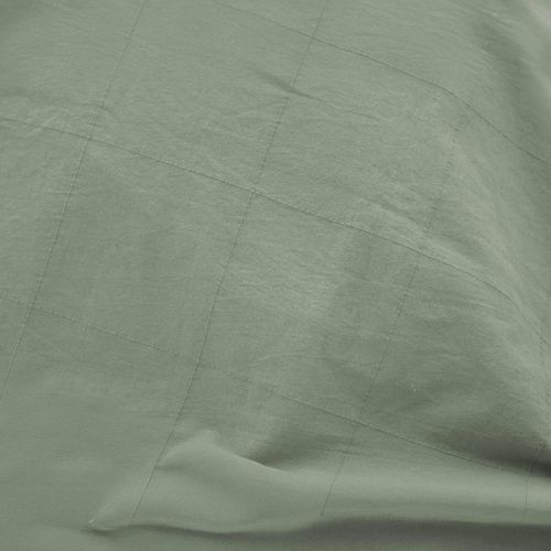 Parure De Lit Coton Lavé Linella Sauge 240x220 Cm