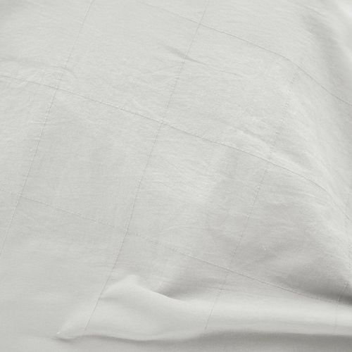 Parure De Lit Coton Lavé Linella Blanc 260x240 Cm