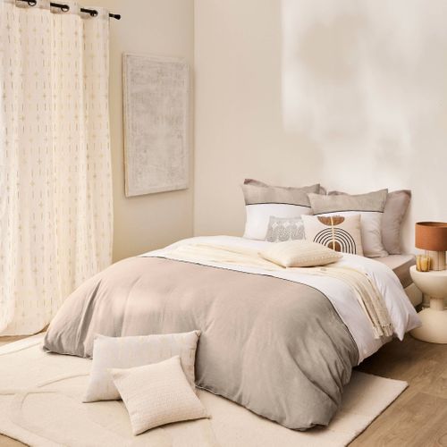 Parure De Lit Coton Gabrielle 260x240 Cm