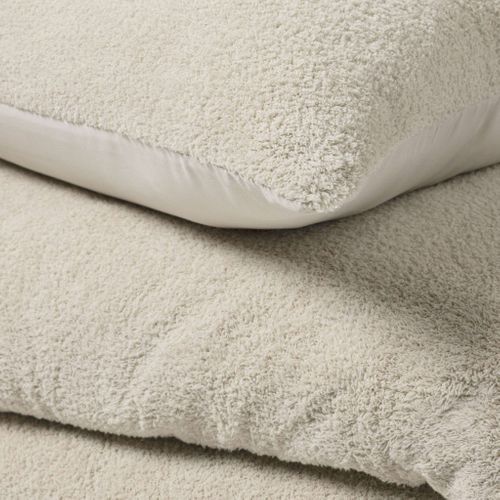 Parure De Lit 240x220 Bouclette Helena Naturel