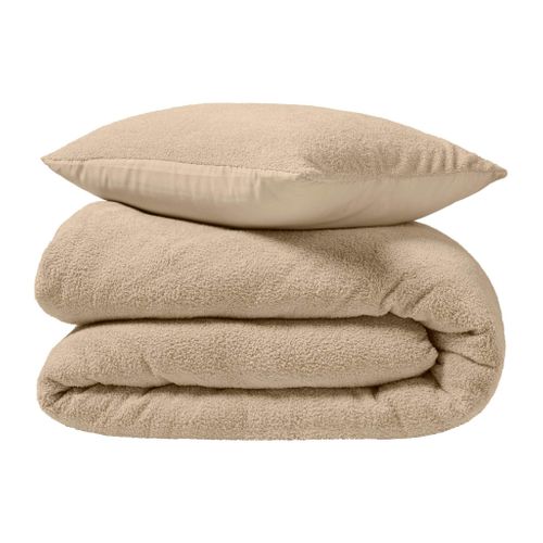 Parure De Lit 240x220 Bouclette Helena Sable