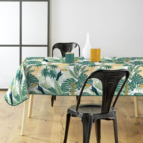 Nappe Imprimé "guyana" 140x240cm Vert