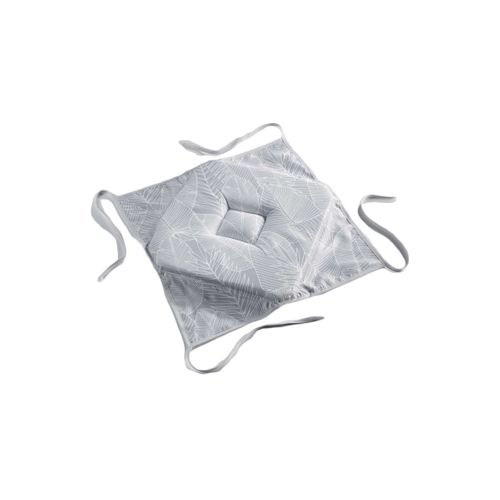 Galette De Chaise "gatsby" 36x36cm Gris