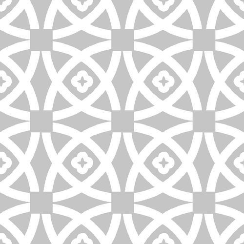 Nappe Toile Cirée "abaca" 140 X 240 cm Gris