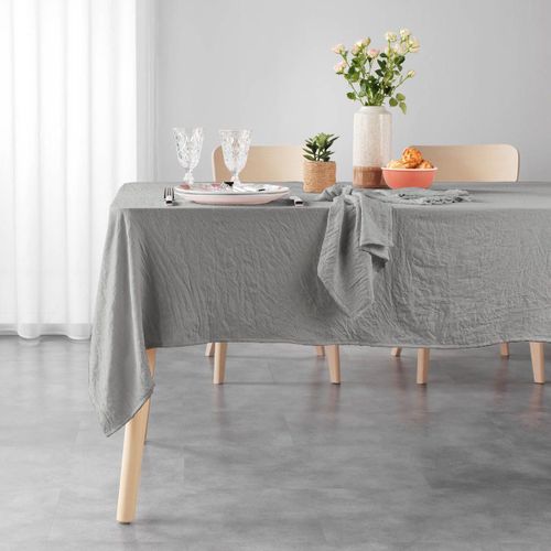 Nappe Microfibre "suzy" 140x240cm Taupe