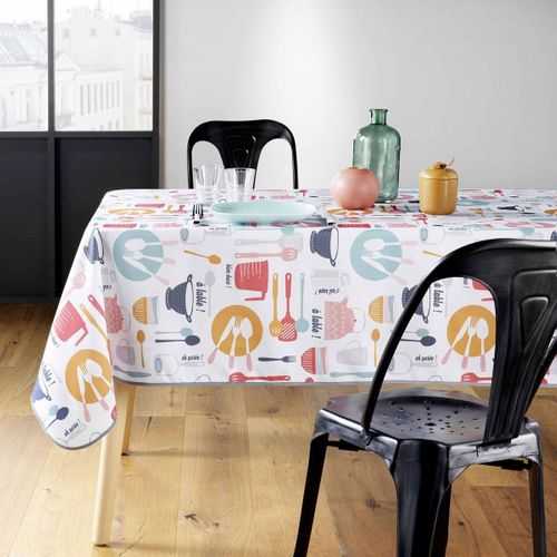 Nappe Imprimé "kitchen" 150x240cm Multicolore