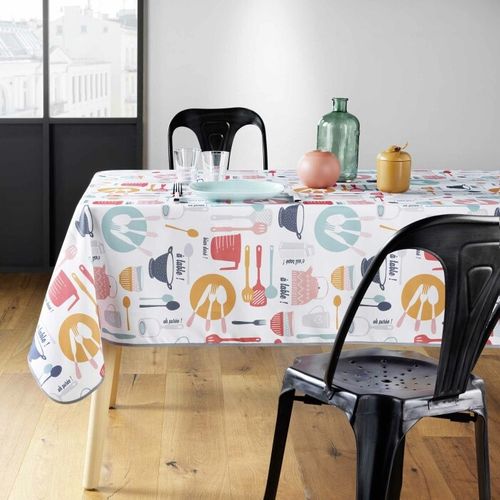 Nappe Imprimé "kitchen" 150x240cm Multicolore