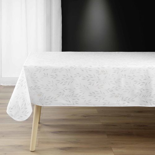 Nappe Antitache Imprimé "lonigold" 150x240cm Blanc