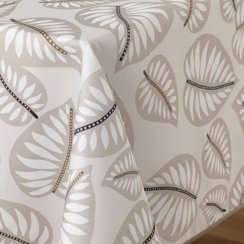 Nappe Antitache Imprimé "alma" 150x240cm Naturel