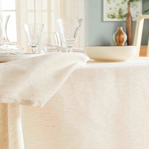 Nappe Rectangulaire "pauline" 140x240cm Naturel