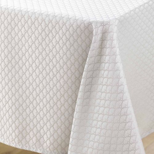 Nappe Jacquard Imprimé "artea" 140x240cm Taupe