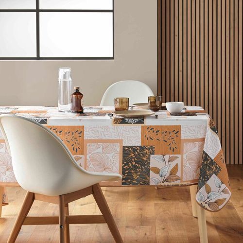 Nappe Antitache Imprimé "faya" 150x240cm Naturel