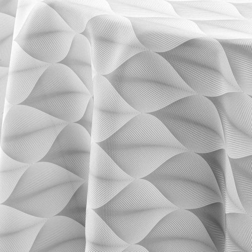 Nappe Ronde Antitache Imprimé "kalini" 180cm Gris