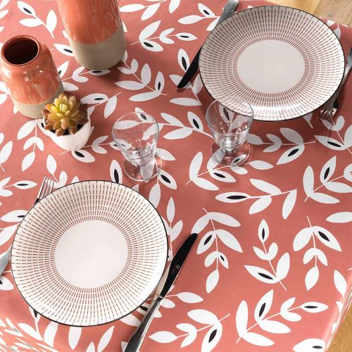 Nappe En Microfibre "bellys" 140x240cm Terracotta