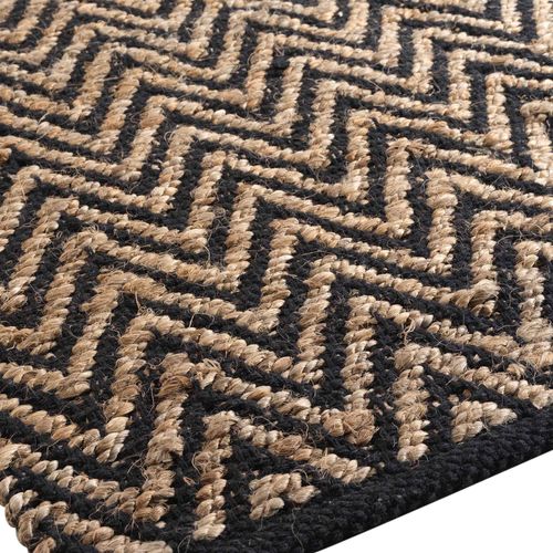 Tapis En Jute Zigzag 120x170