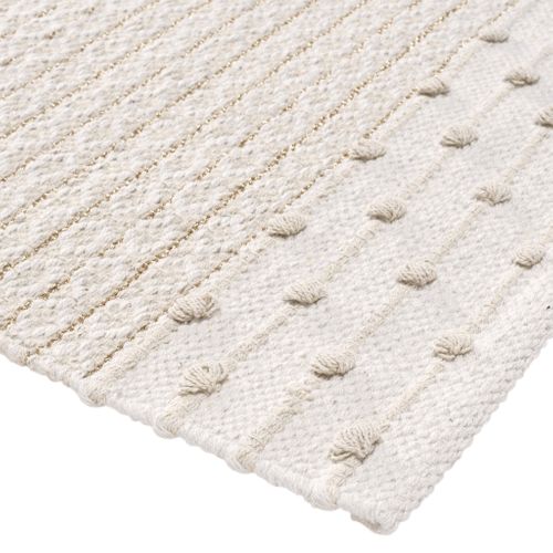 Tapis Texturé Avec Pois Et Fils Métallisés Artemis 60x90