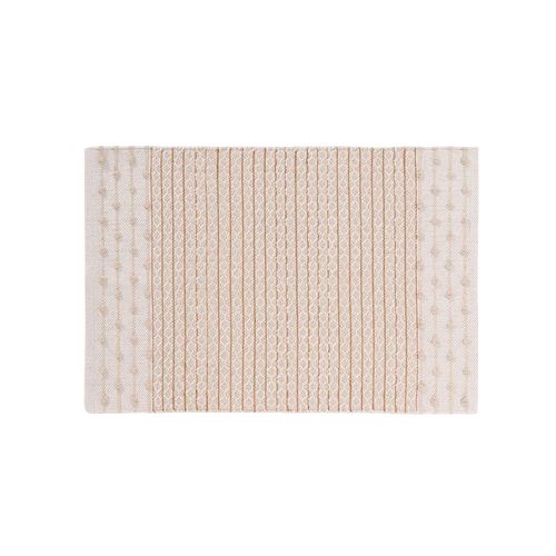 Tapis Texturé Avec Pois Et Fils Métallisés Artemis 60x90