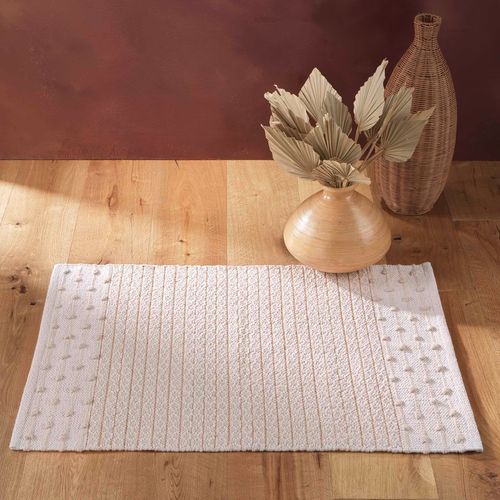 Tapis Texturé Avec Pois Et Fils Métallisés Artemis 60x90