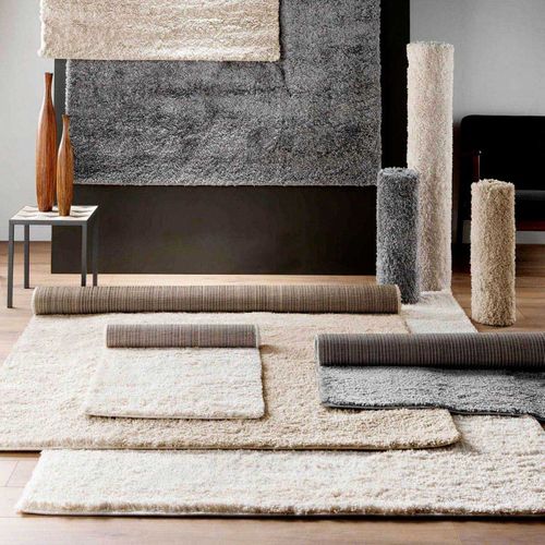 Tapis Shaggy Tango Naturel 60x110