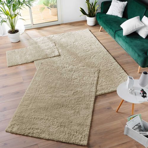 Tapis Shaggy Tango Taupe 60x110
