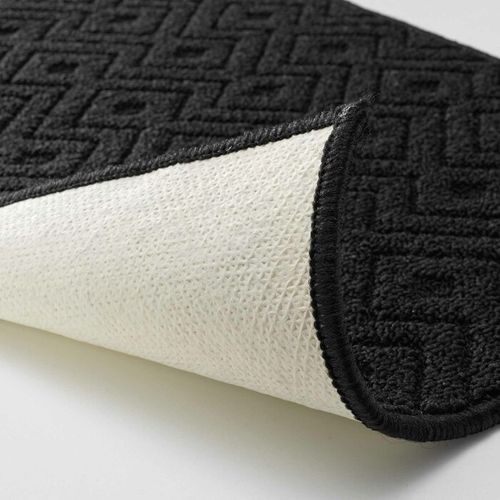 Tapis Multi-usage Tissé "losi" 50x80cm Noir