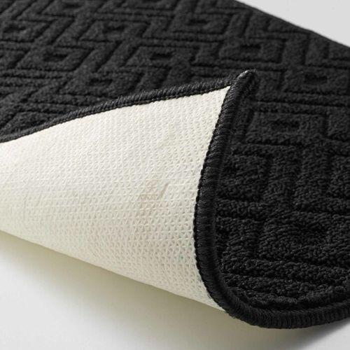 Tapis Multi-usage Tissé "losi" 50x120cm Noir