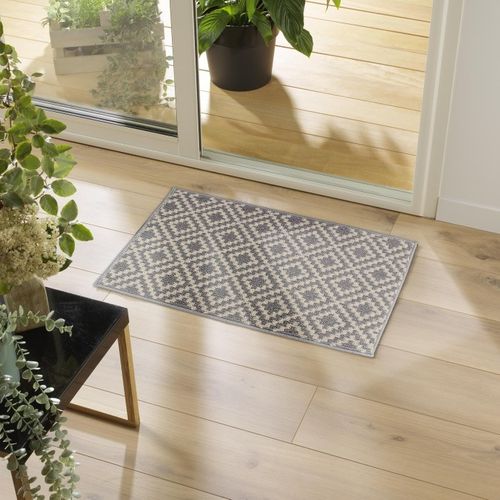 Tapis Multi-usage Tissé "losibi" 50x80cm Gris